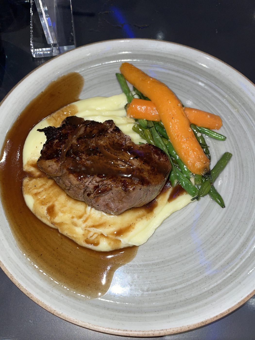Space 220’s filet dinner!