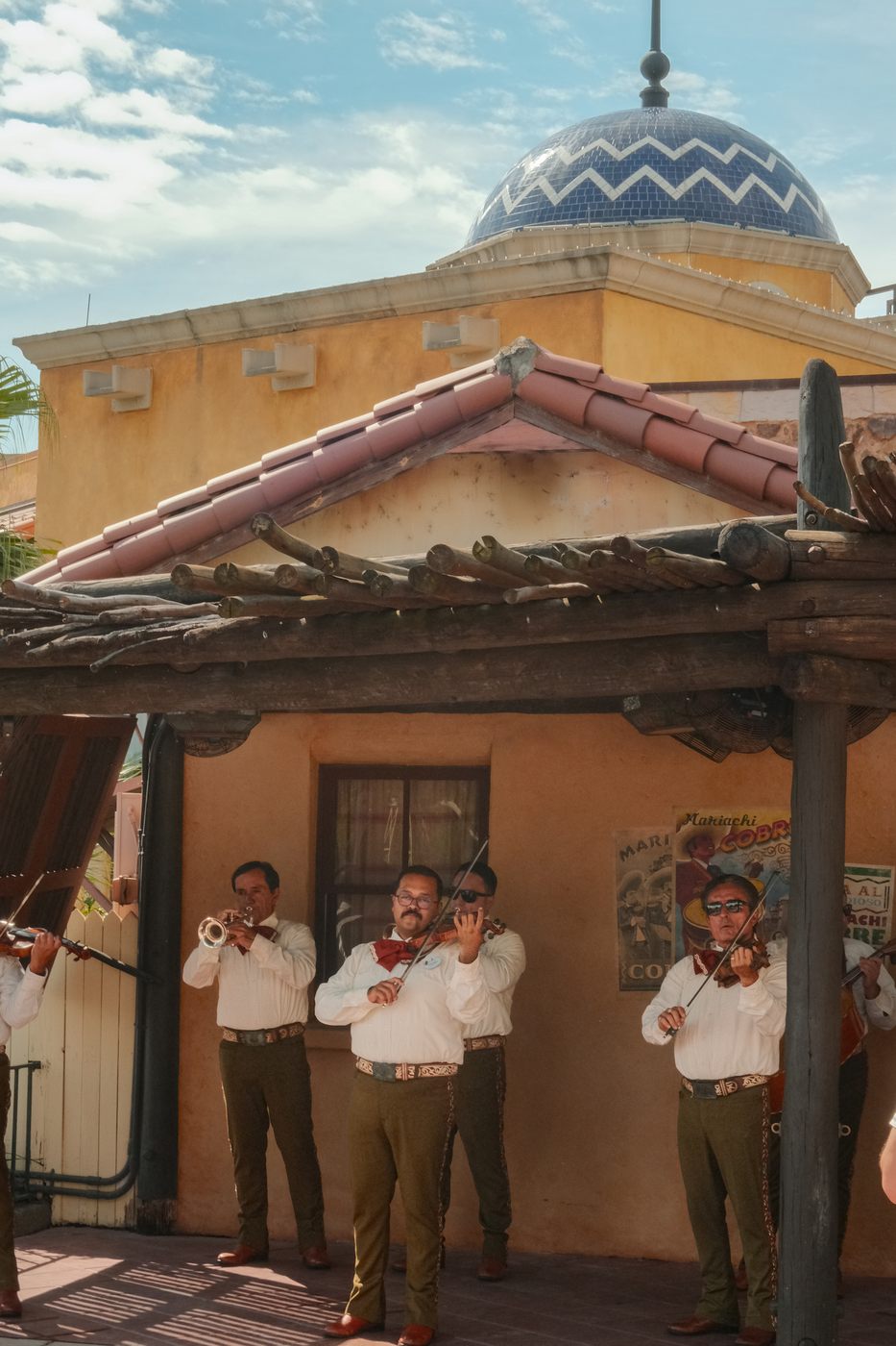 Mariachis at the Mexico pavilion