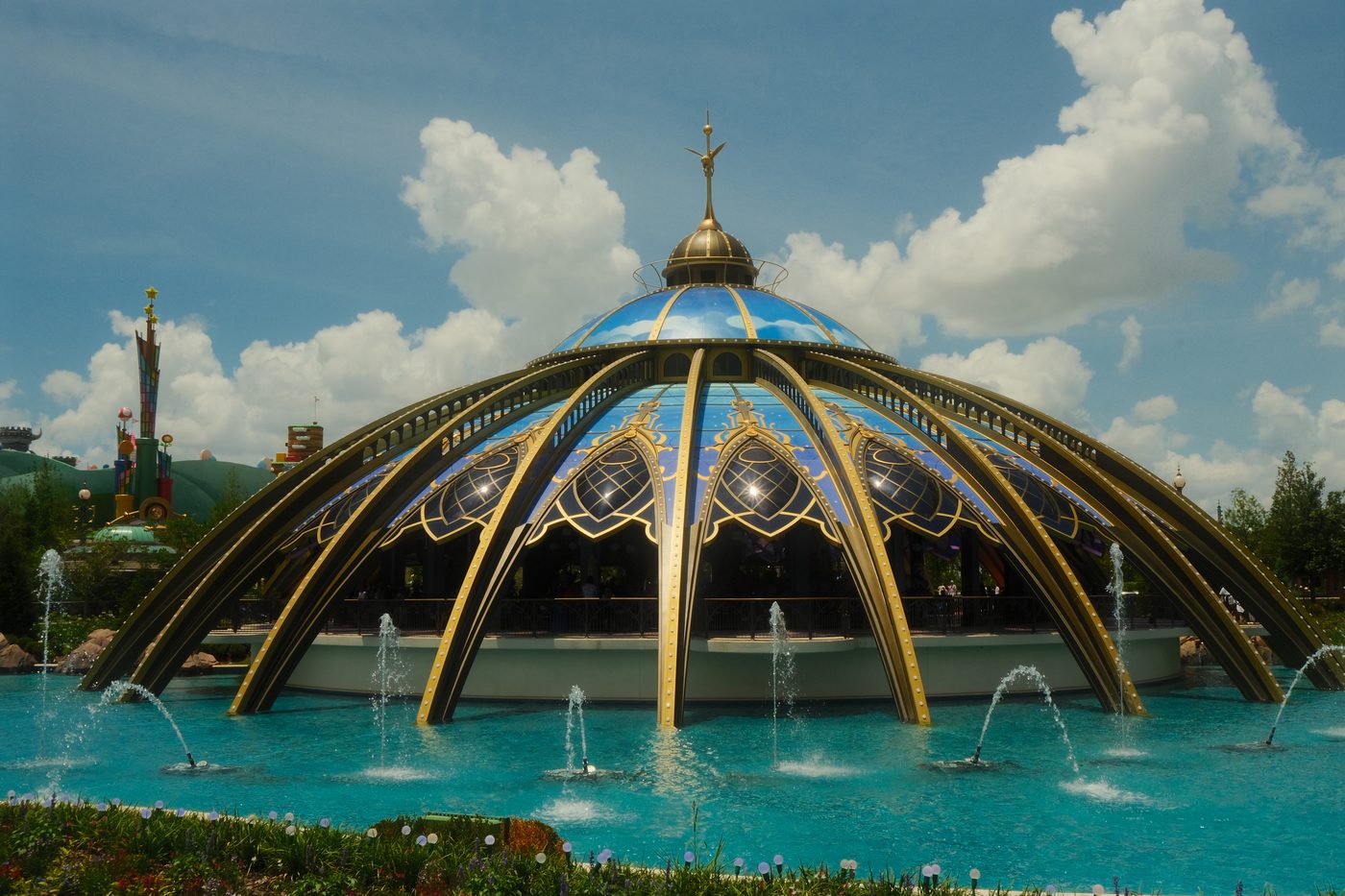 Celestial Park, the glittering heart of Epic Universe