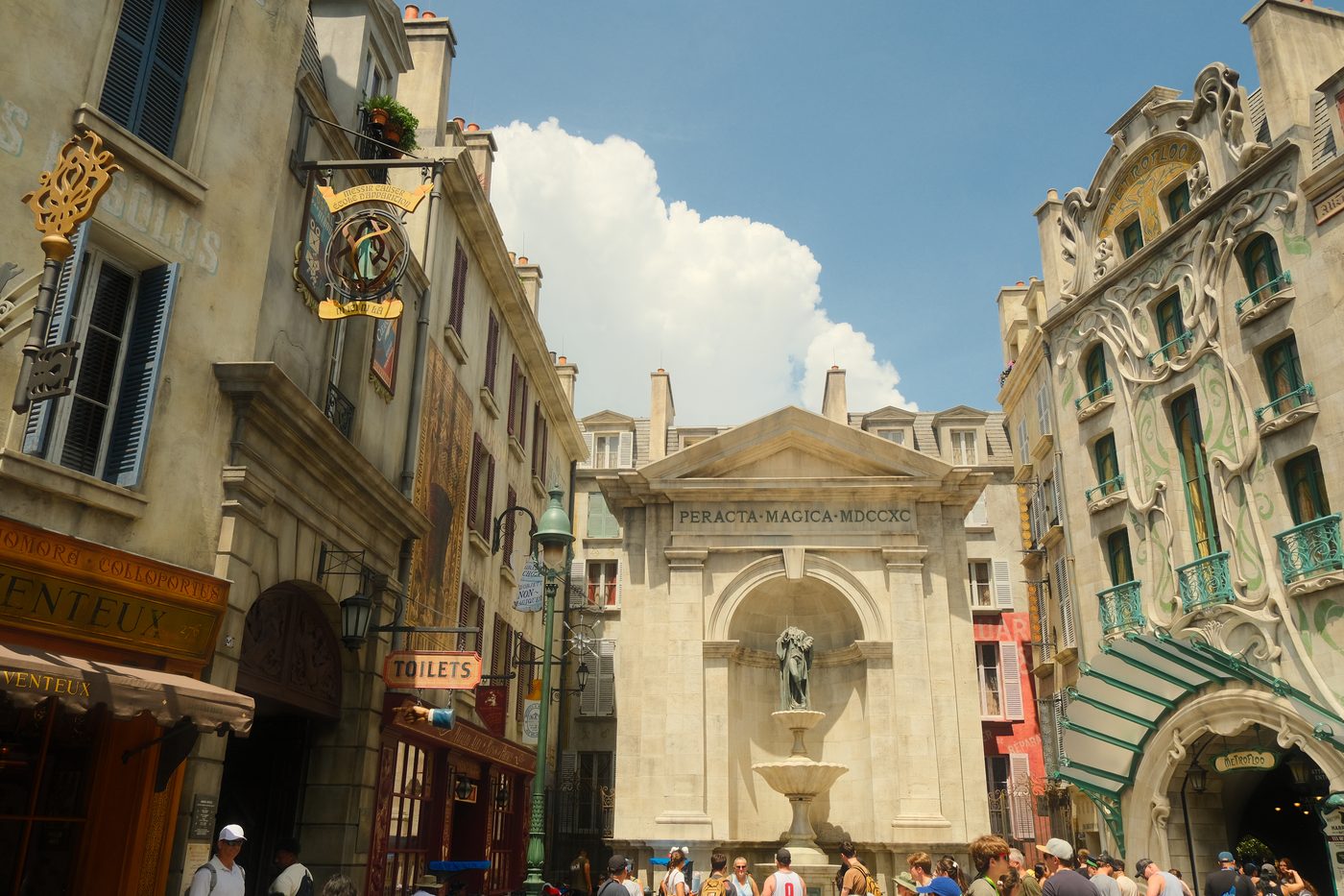 Place Cach&eacute;e and the Ministry of Magic