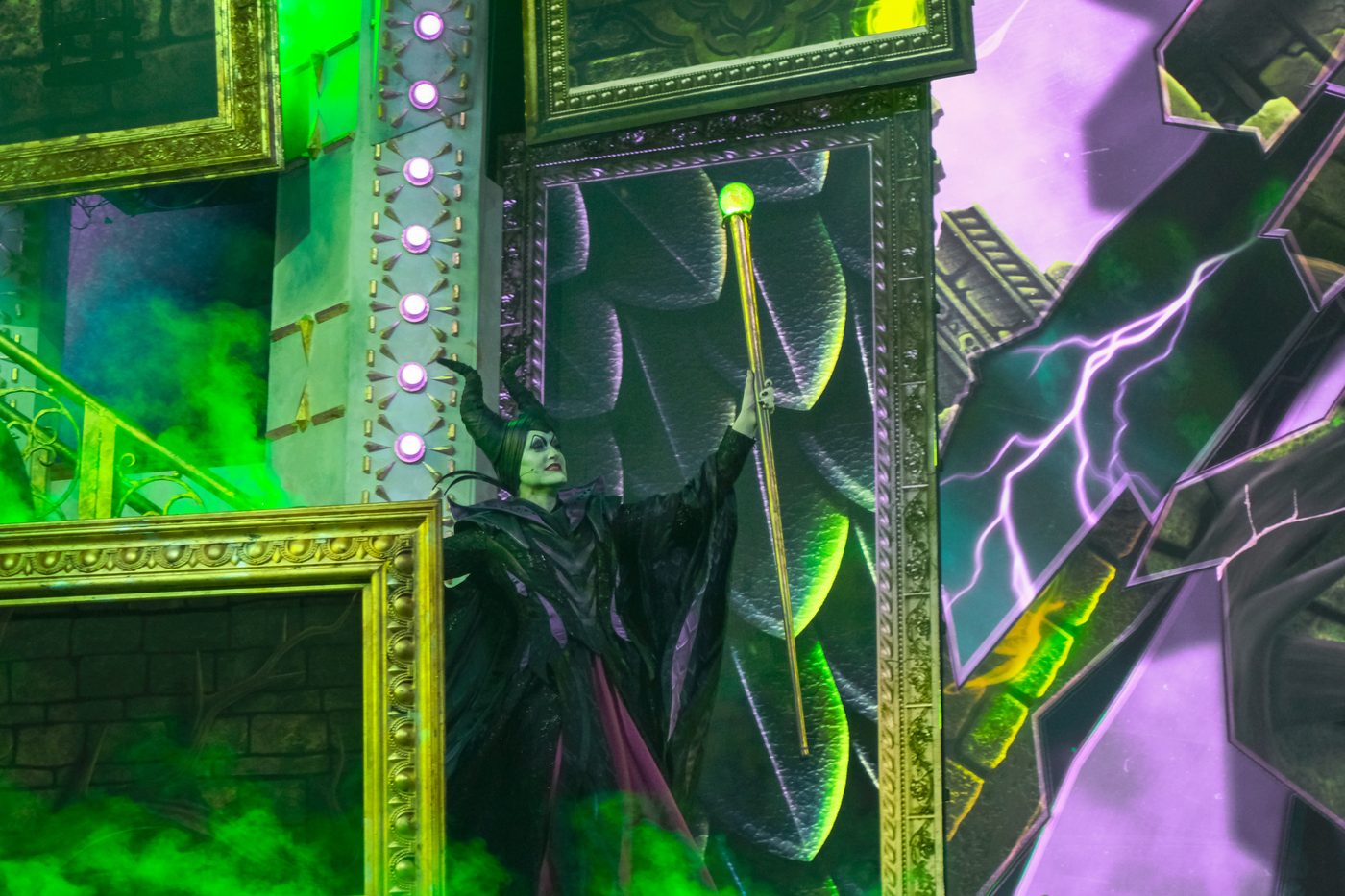 Maleficent looms over the villains show