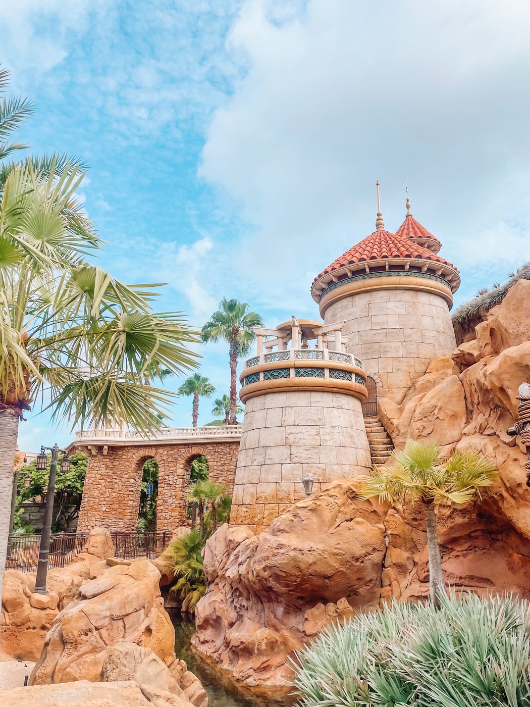 Prince Eric's Castle in Fantasyland