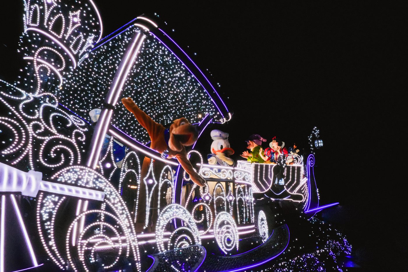 The gang light up the Starlight parade