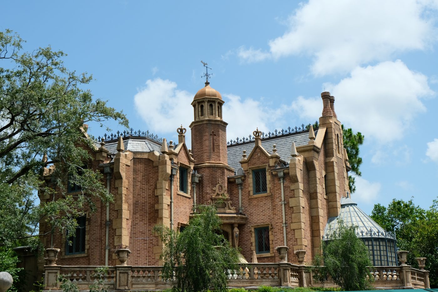 The Haunted Mansion in Liberty Square