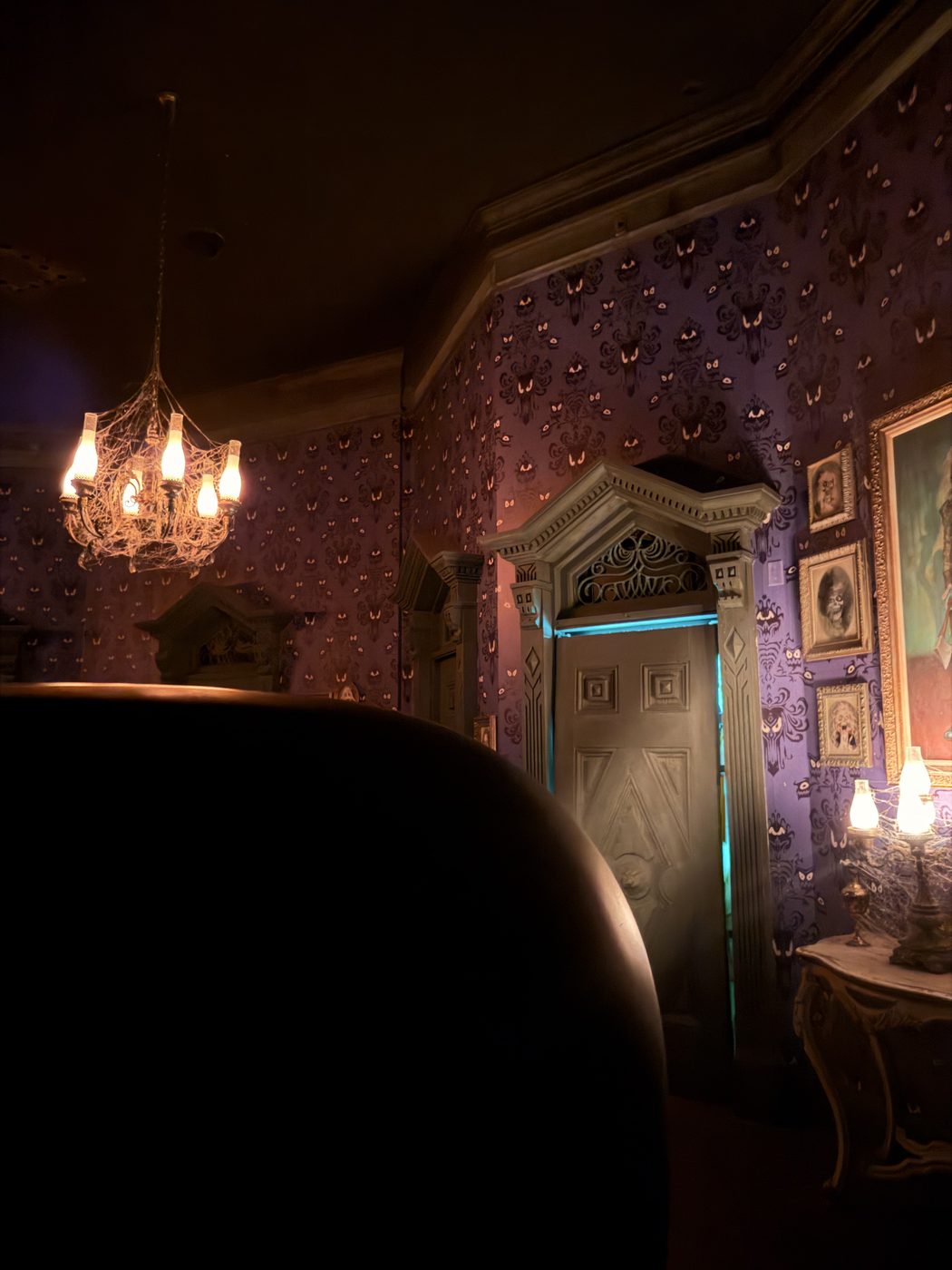 Inside the Haunted Mansion