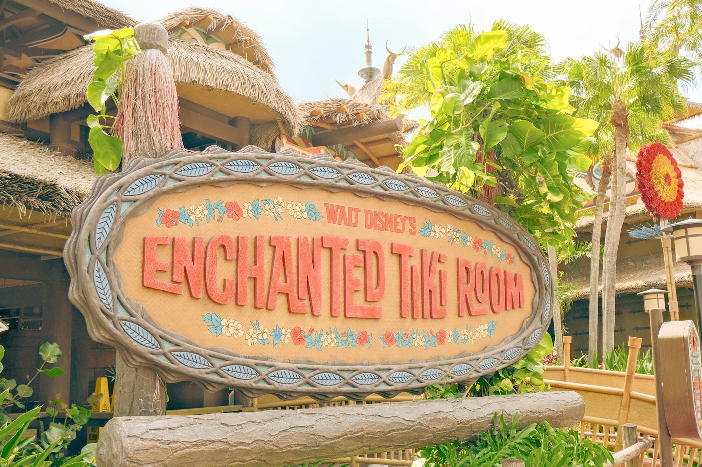 The Enchanted Tiki Room in Adventureland