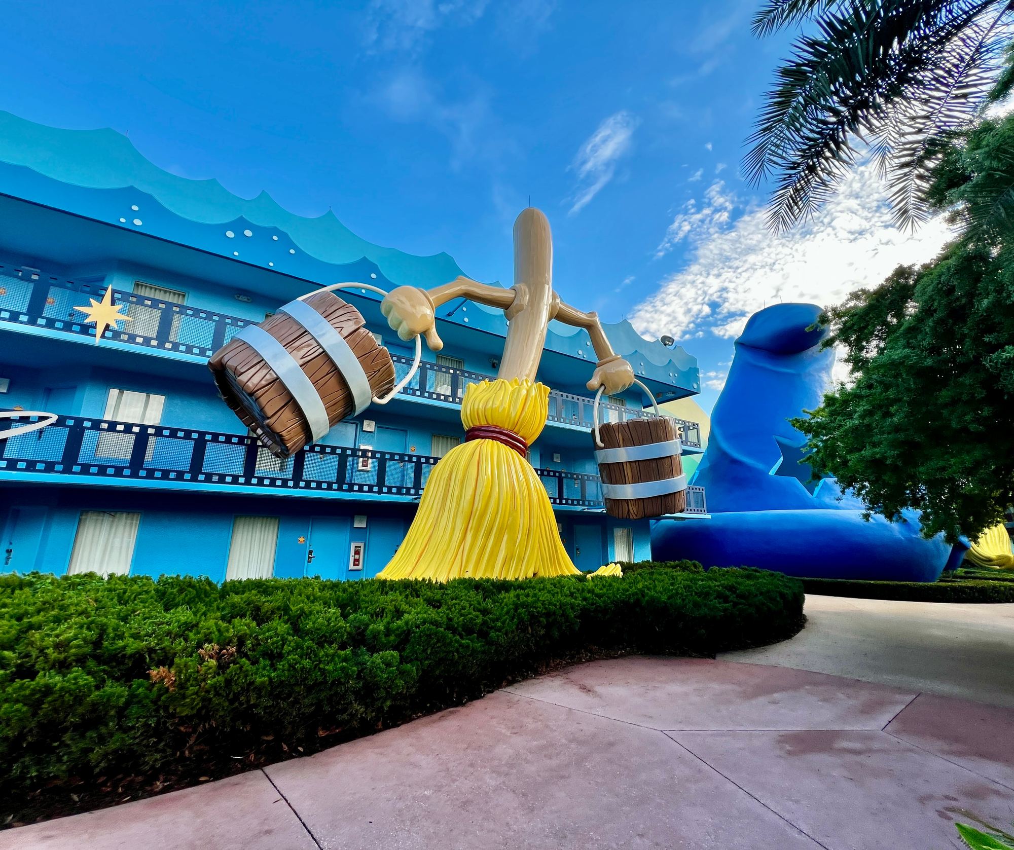 Fantasia brooms and buckets on parade