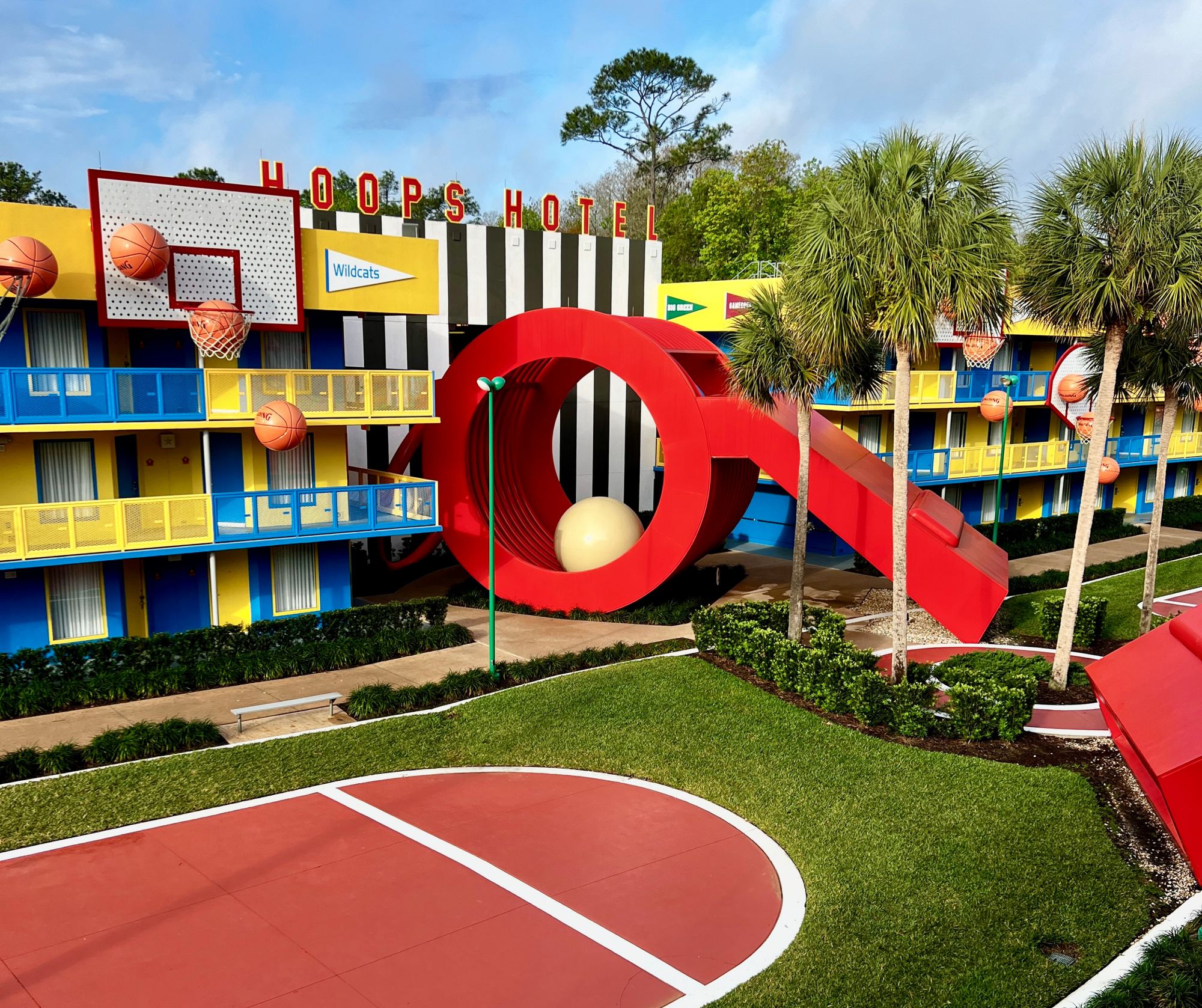 Hoops Hotel and its mega whistle