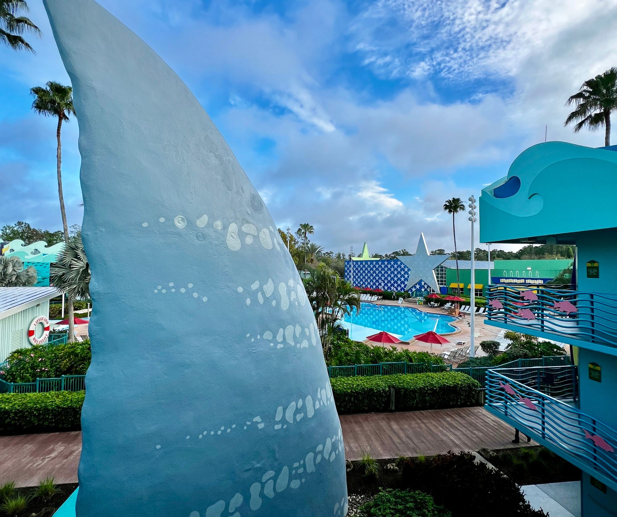 The Surfboard Bay pool