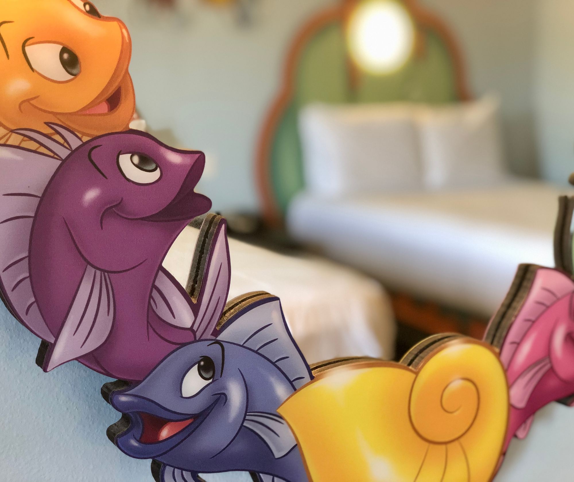 Finding Nemo details in a family suite