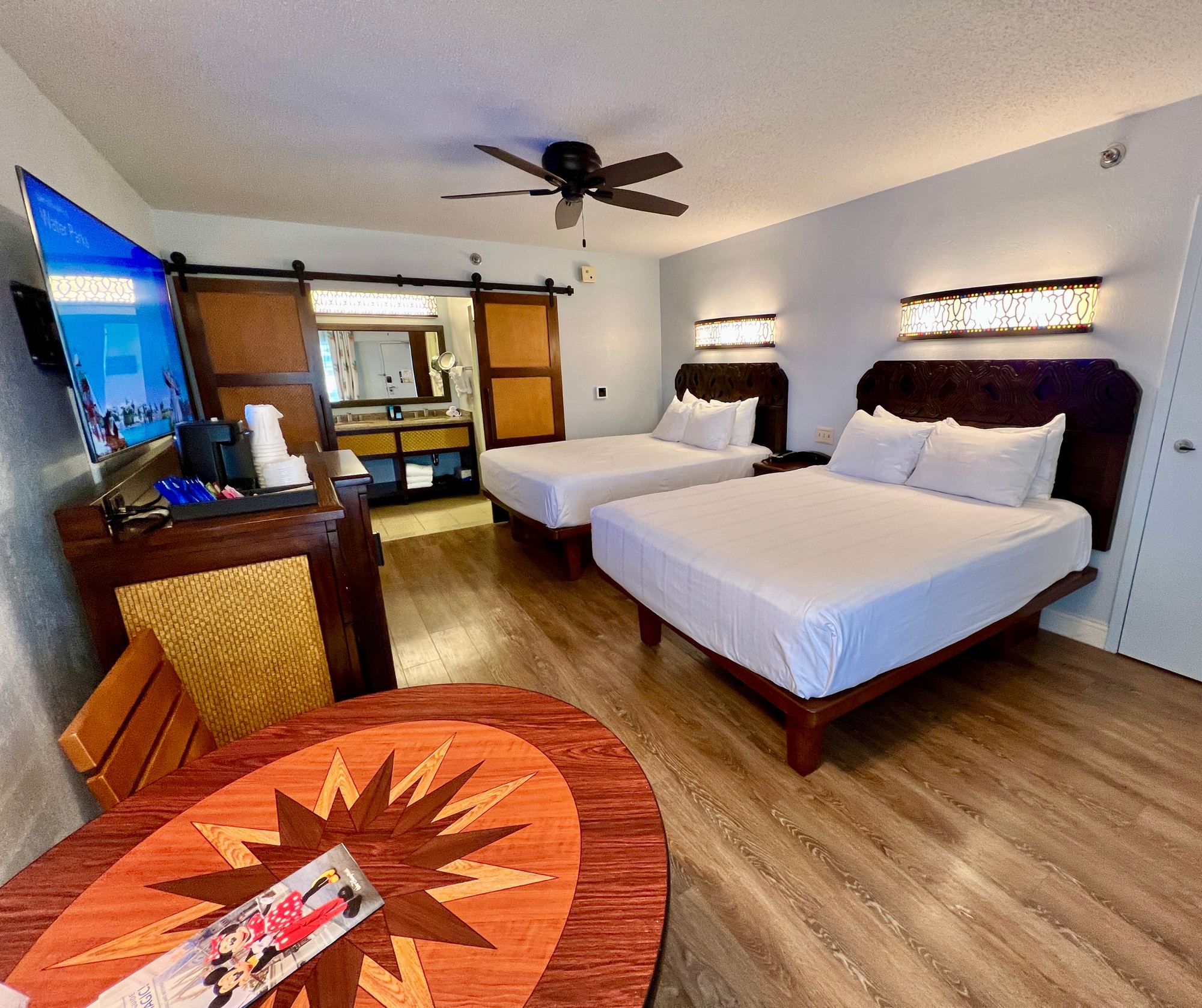 A refreshed Caribbean Beach room