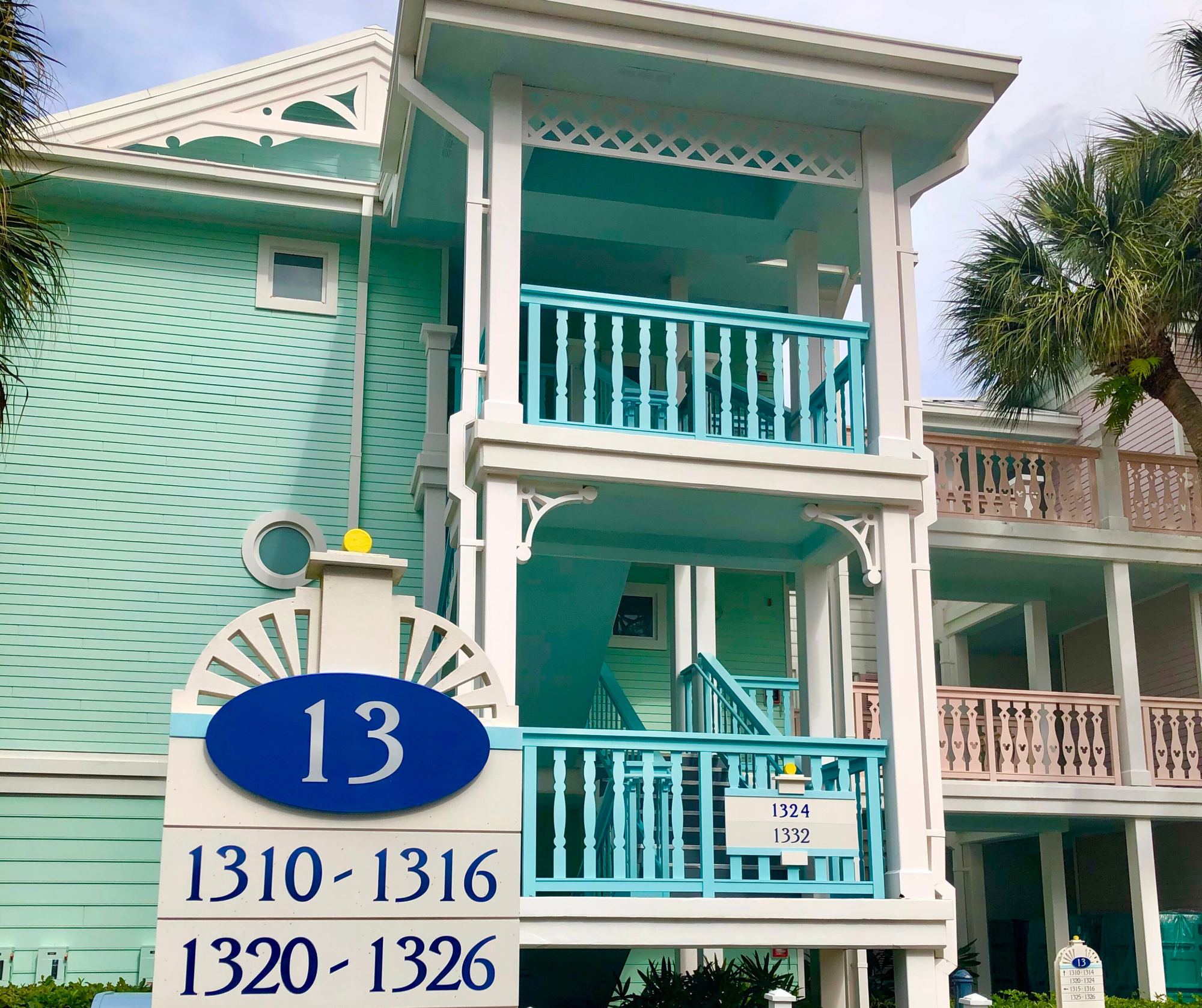 Key West pastels and porches
