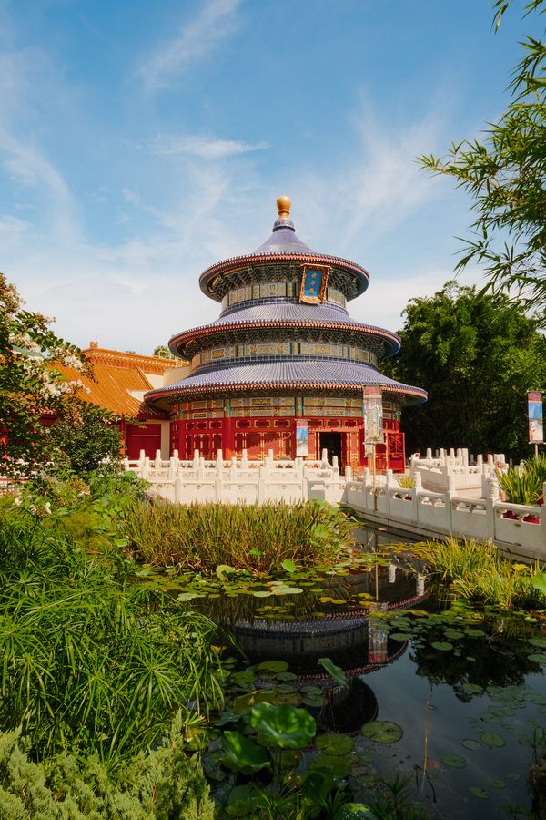 The Temple of Heaven in the China pavilion