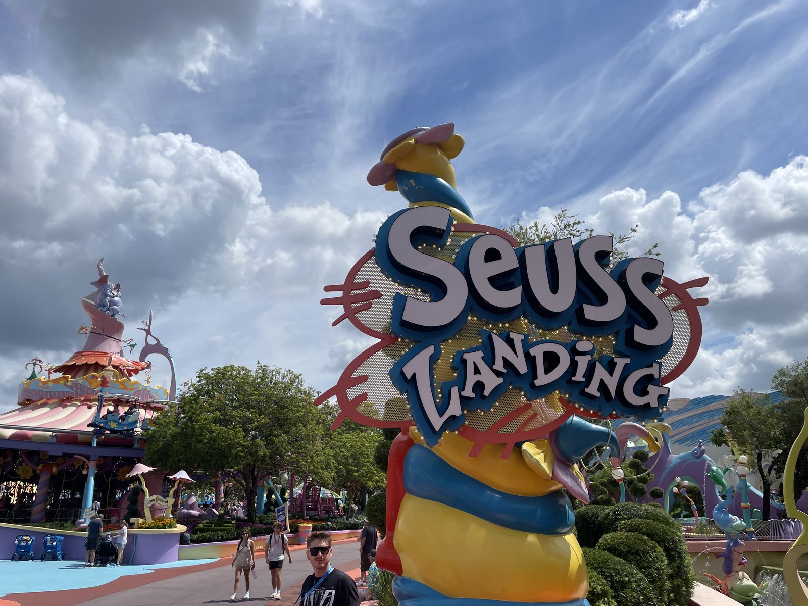 The gateway to Seuss Landing