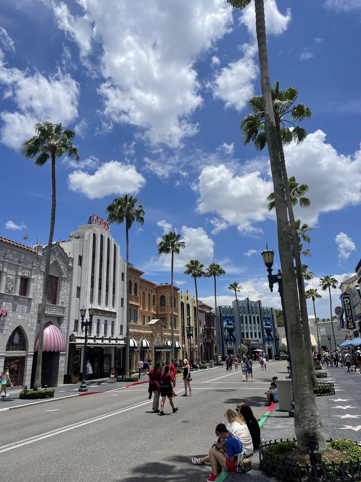 The backlot streets of Universal Studios Florida